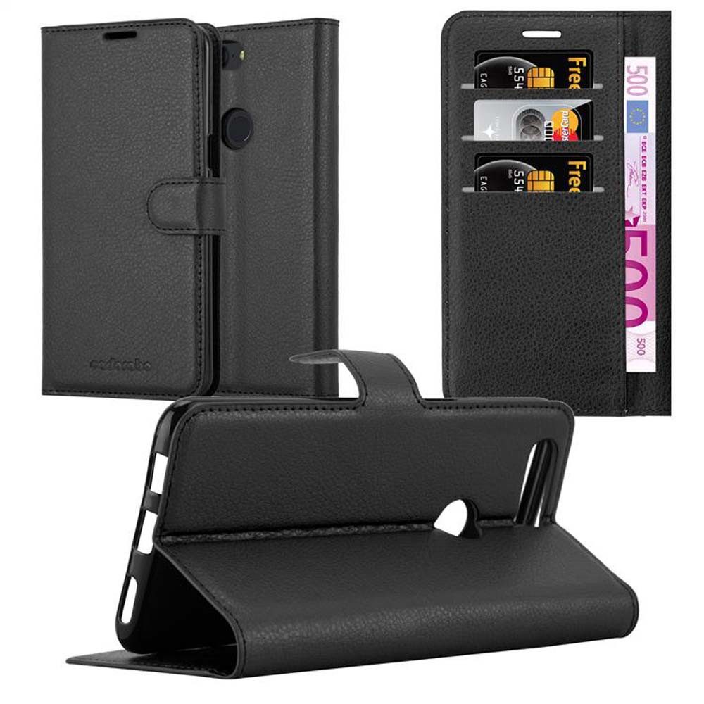 Cadorabo Handyhülle für OnePlus 5T Hülle OnePlus 5T, Hülle Schutzhülle mit Standfunktion, Kartenfach und Magnetverschluss