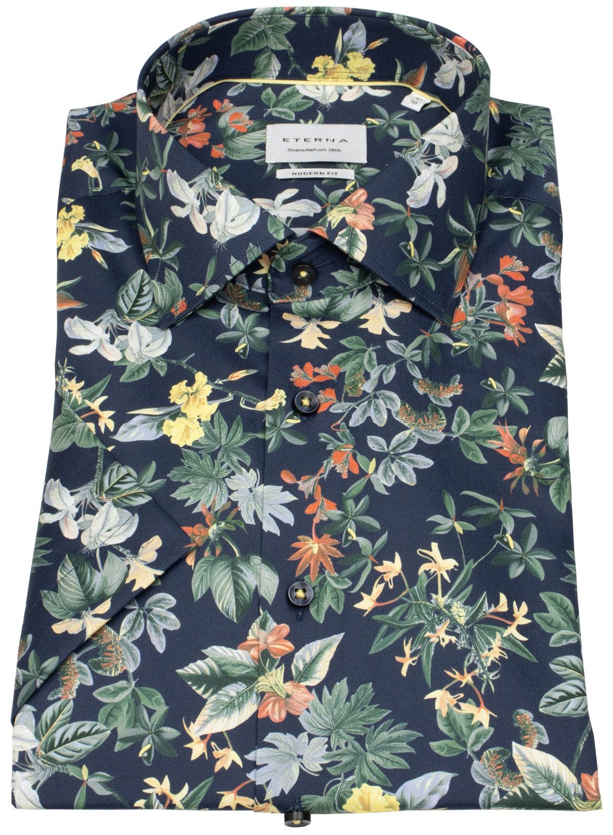 Eterna Kurzarmhemd "MODERN FIT", NON IRON (bügelfrei) günstig online kaufen