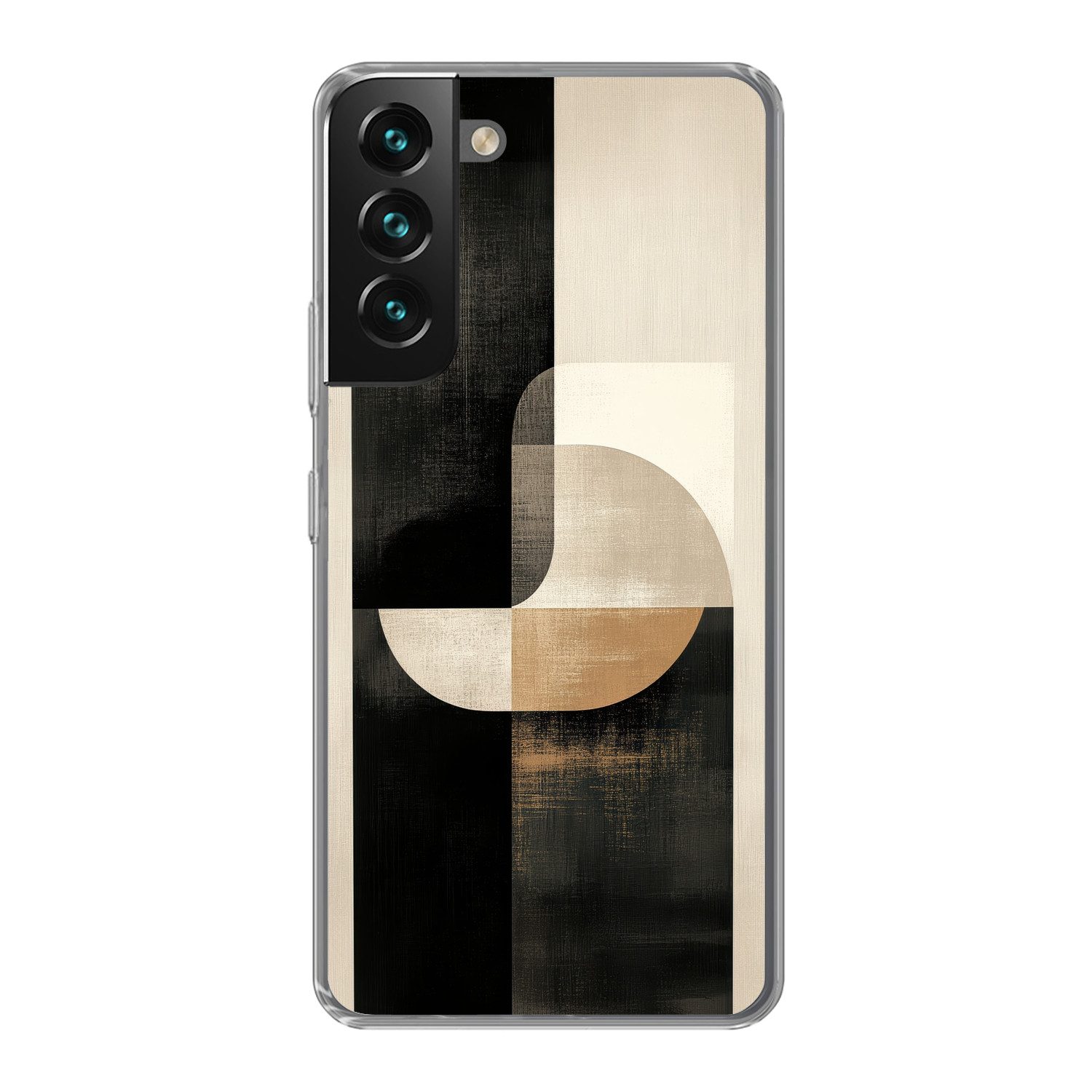 MuchoWow Handyhülle für Samsung Galaxy S22 Plus Modern - Quadratisch - Formen, Phone Case, Silikon, Schutzhülle Dünn