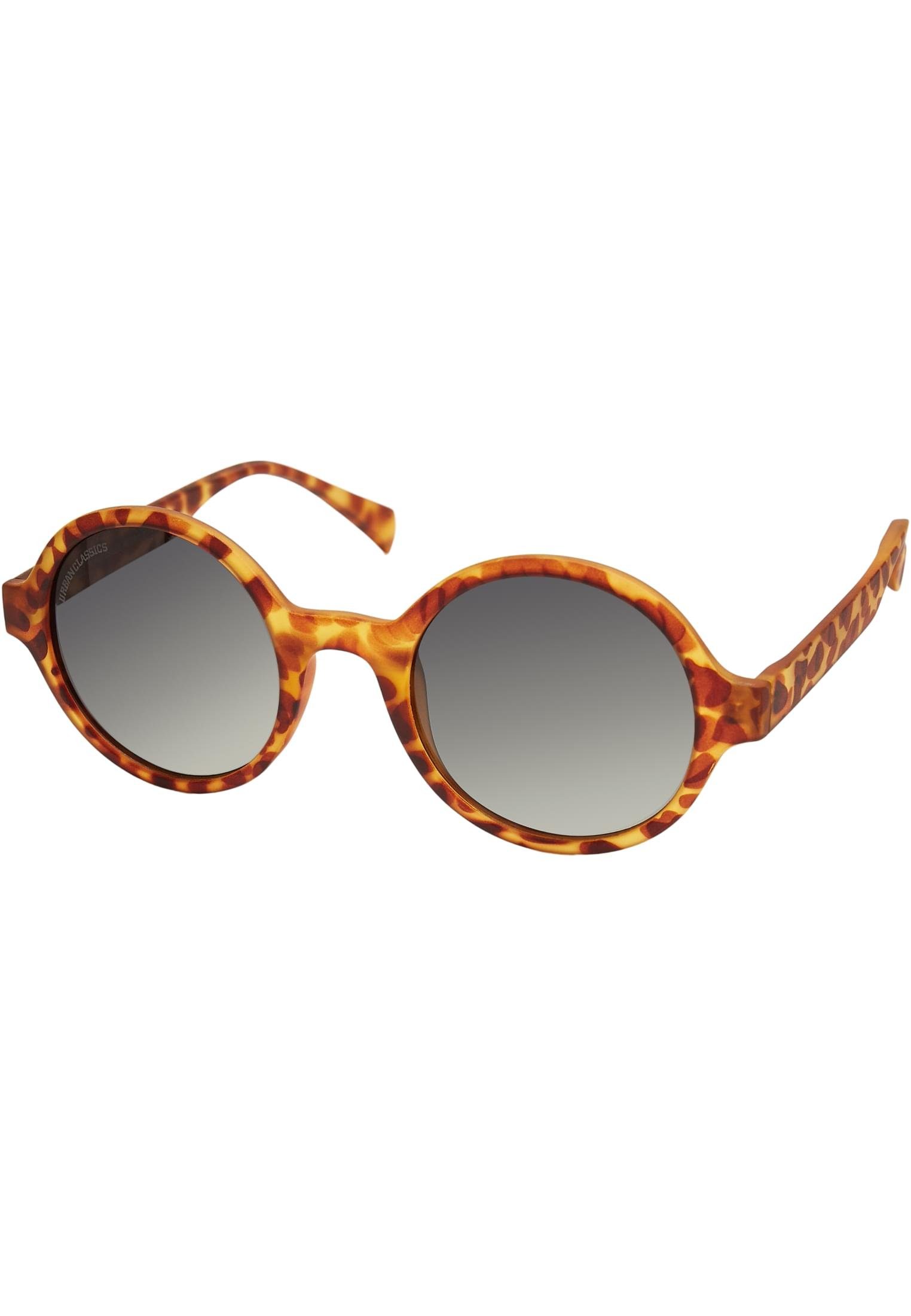 URBAN CLASSICS Sonnenbrille Accessoires Funk Sunglasses brown Retro leo/green UC