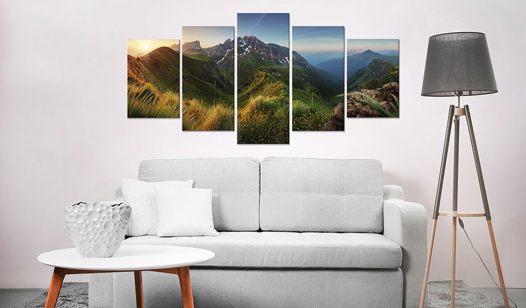 Basera® Wandbild Leinwandbild c-C-0012-b-m