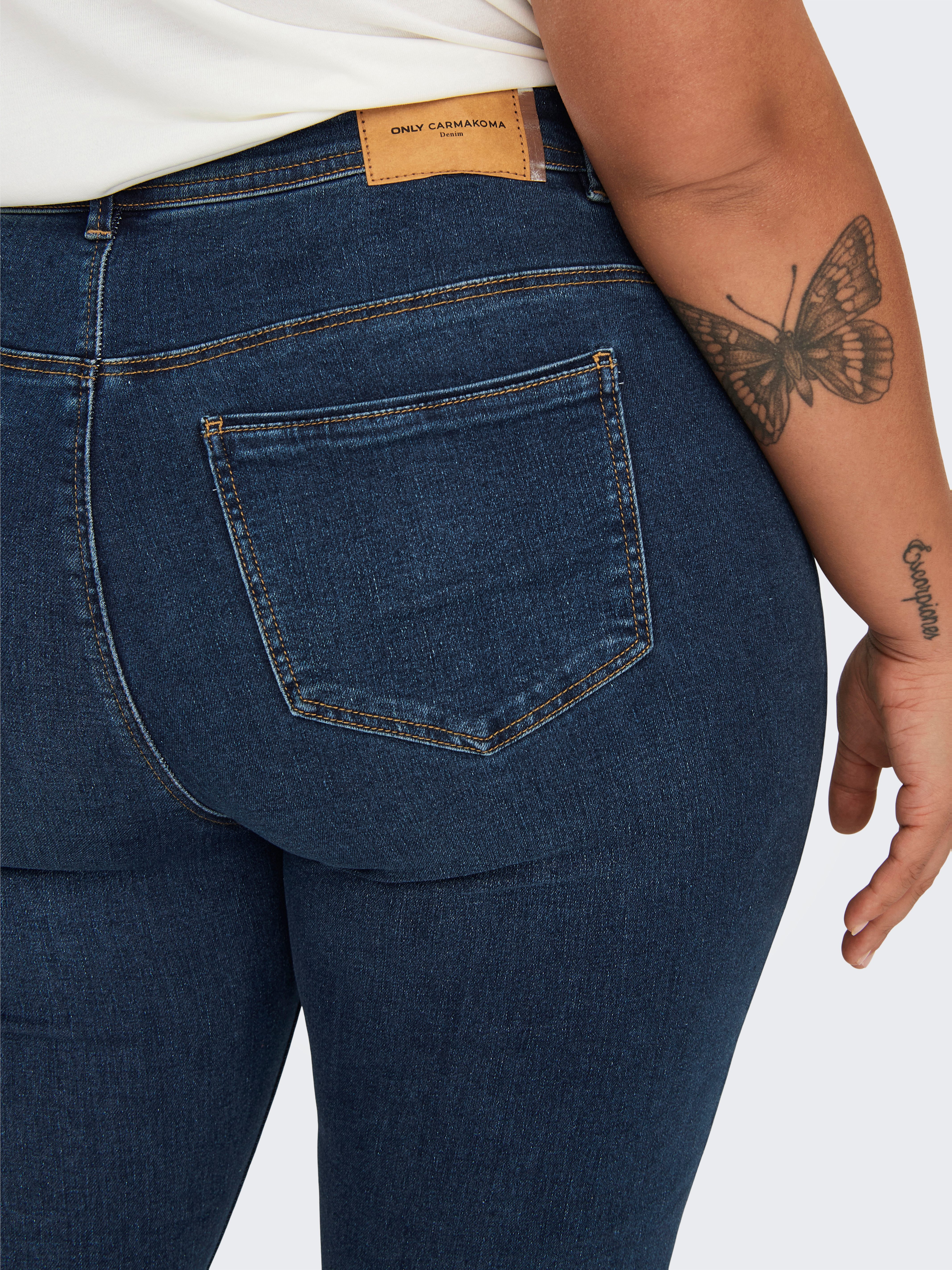 ONLY CARMAKOMA Skinny-fit-Jeans CARSALLY MID SKINNY DNM BJ581