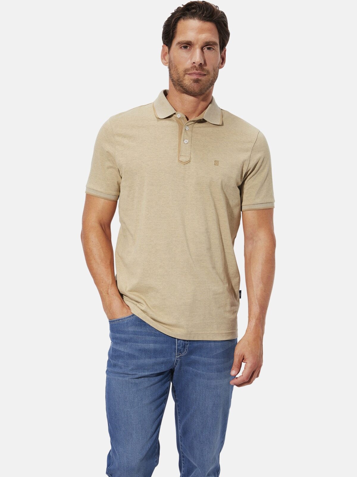 Babista Poloshirt TOVIO mit Flachstrickkragen günstig online kaufen