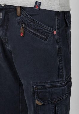 TIMEZONE Cargohose Cargo Denim Hose Slim Fit Stretch Jeans Regular BenTZ 5178 in Dunkelblau