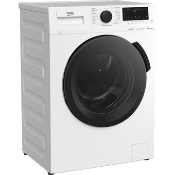 BEKO Waschmaschine WMC101464ST1, 10 kg, 1400 U/min, AddXtra, Dampffunktion, Bluetooth HomeWiz, 15+6 Programme
