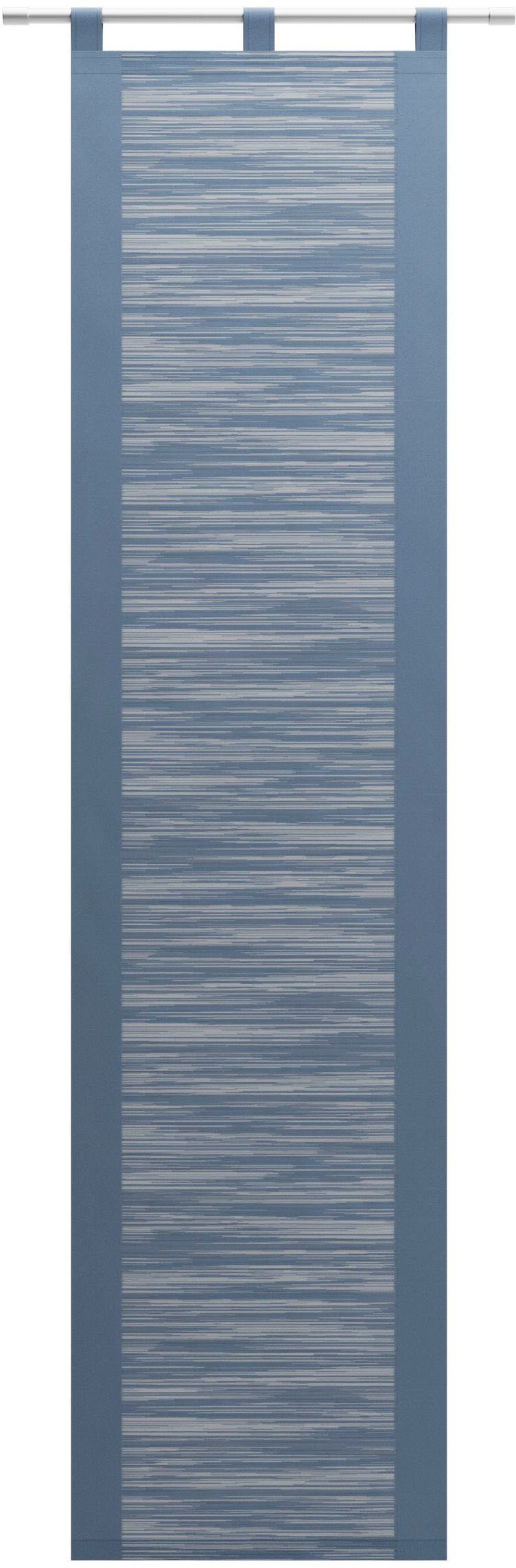 Neutex for you! Schiebegardine Padova, Schlaufen (1 St), halbtransparent, Scherli, inkl. Beschwerungsstange