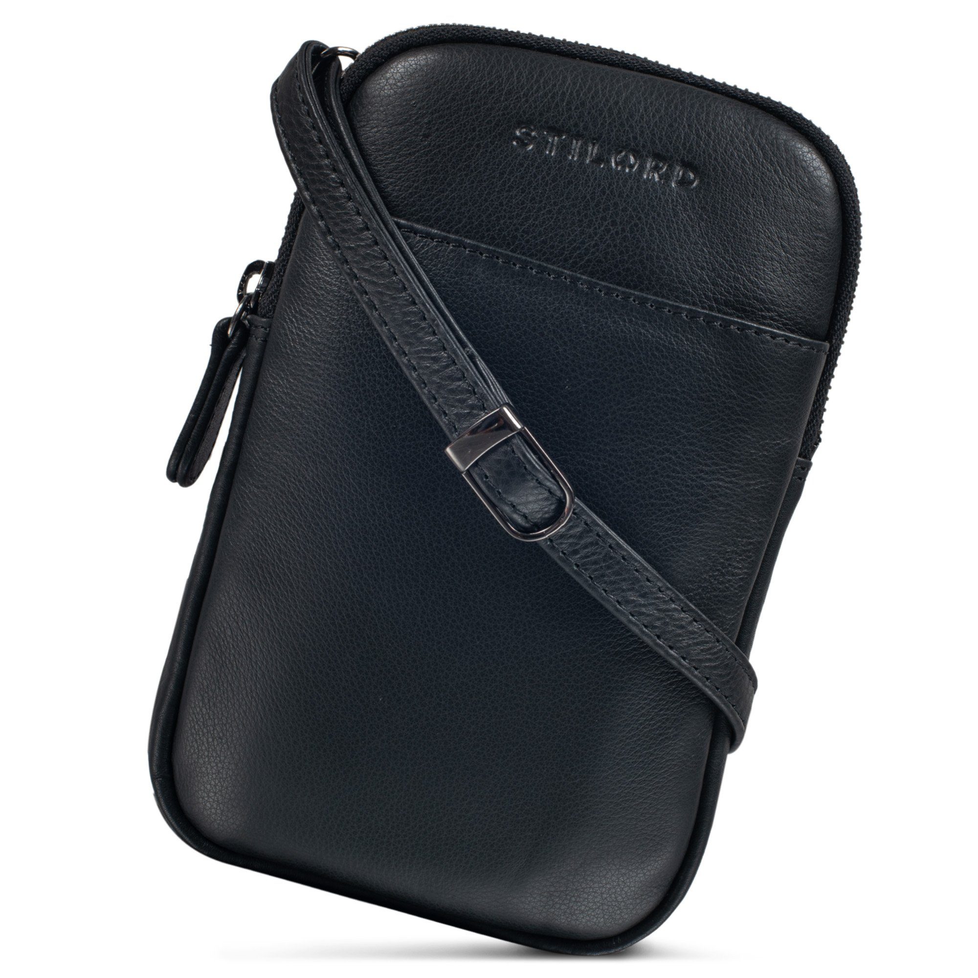 STILORD Handtasche "Loki" Brustbeutel Leder Handytasche günstig online kaufen