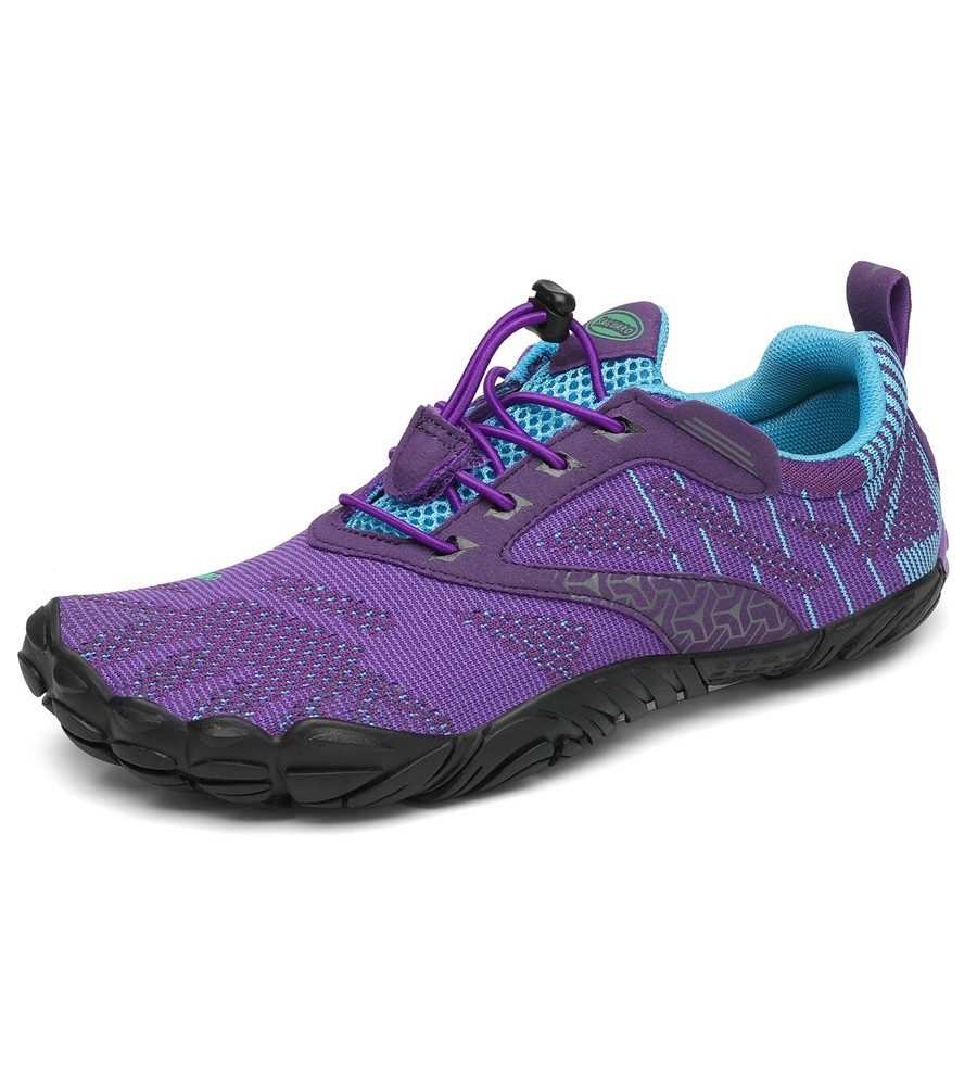 SAGUARO Free I (flexible Sohle, breite Zehenbox) violett - Damen Barfußschuh
