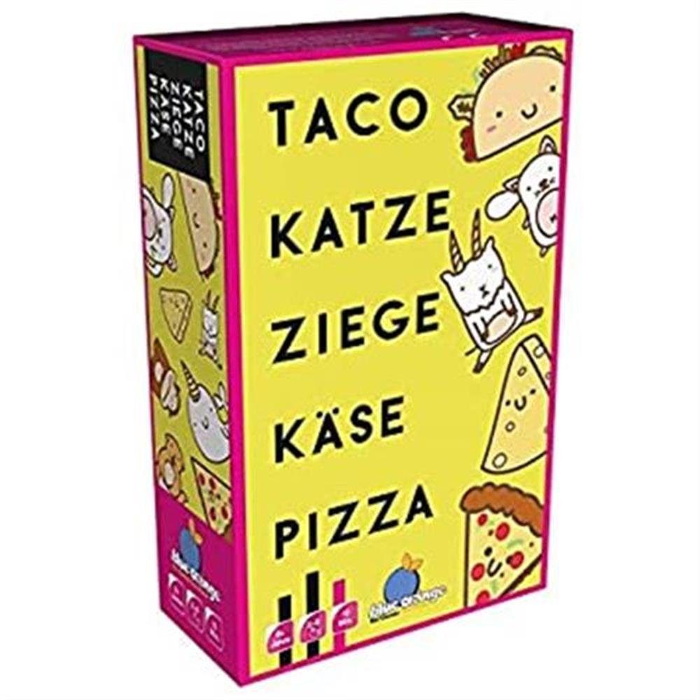 Asmodee Spiel, Kartenspiel Blue Orange - Taco Katze Ziege Käse Pizza, Partyspiel, ab 8 Jahren