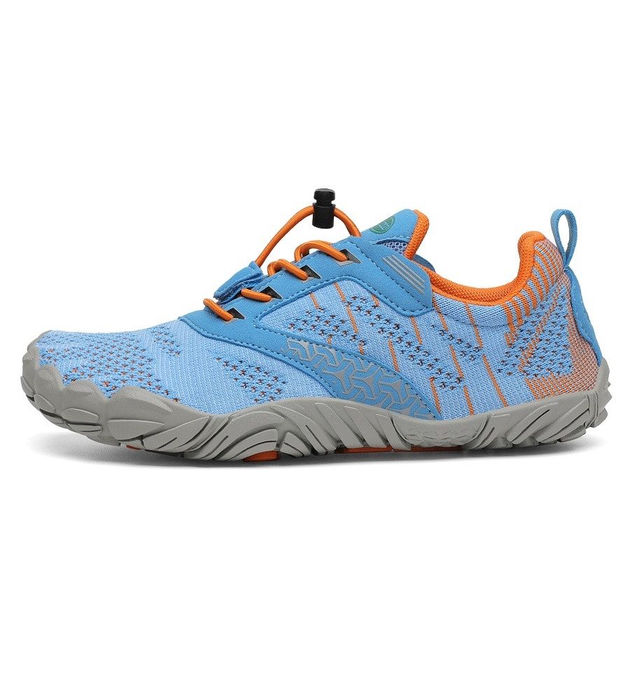 SAGUARO Free I (flexible Sohle) blau Kinder Barfußschuh
