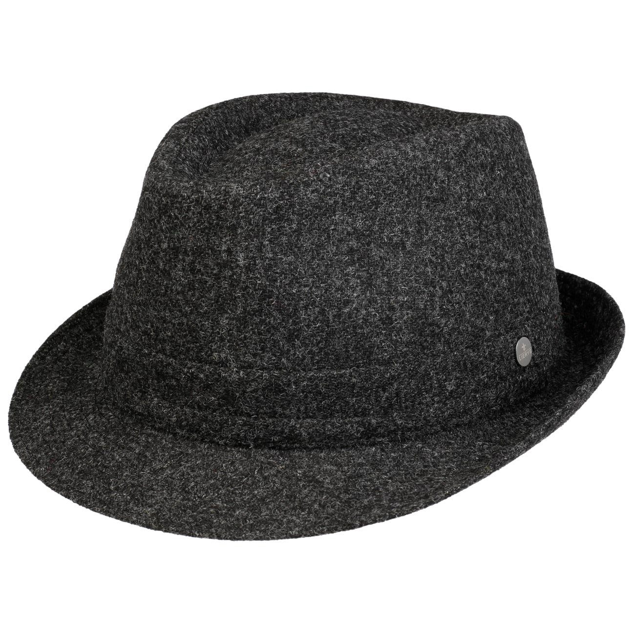 Lierys Trilby (1-St) Wolltrilby mit Futter, Made in Italy anthrazit