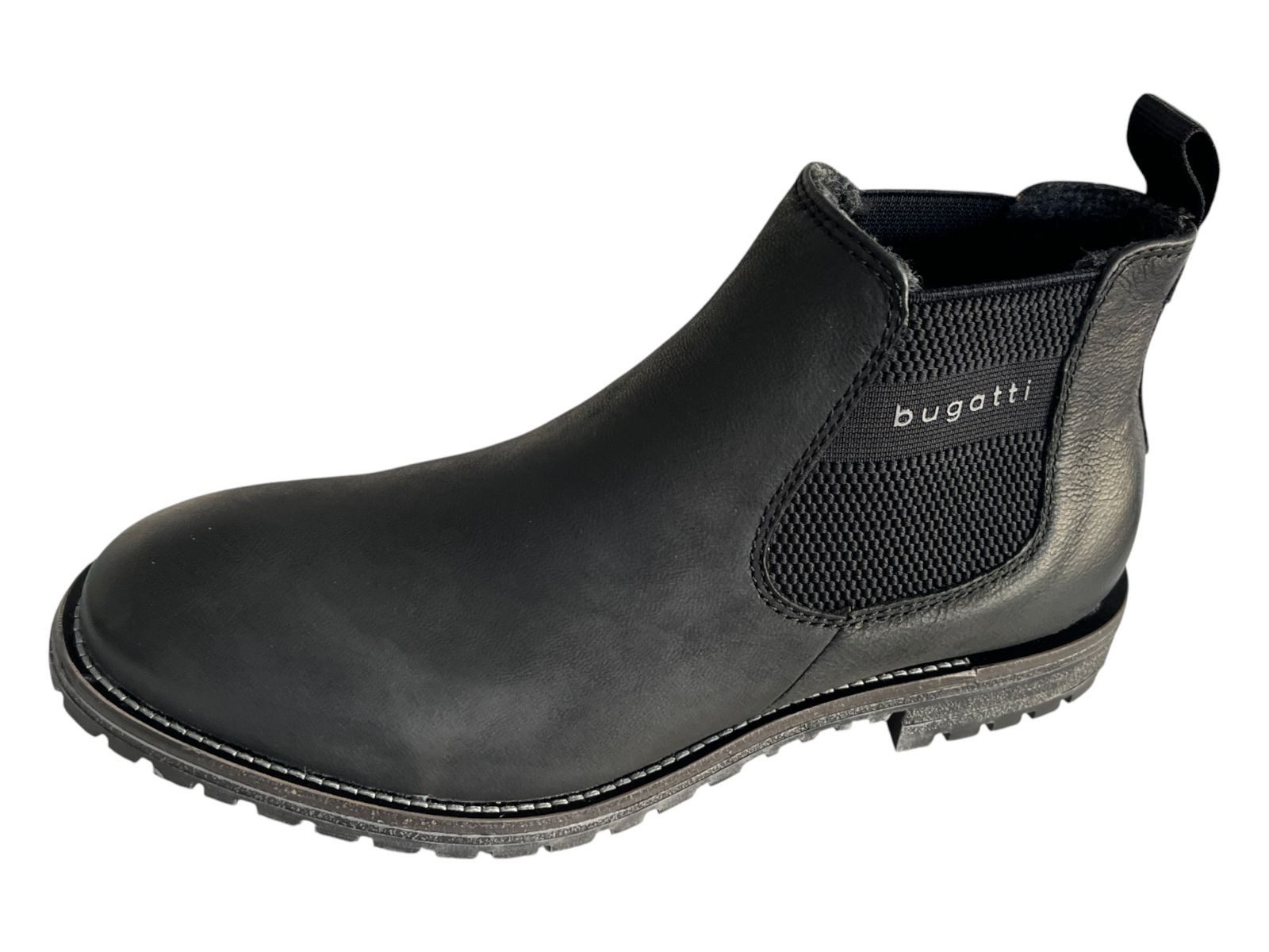 bugatti bugatti Herren Chelsea Boots Stiefelette 311-AOB31-3200-1000 schwarz Stiefelette