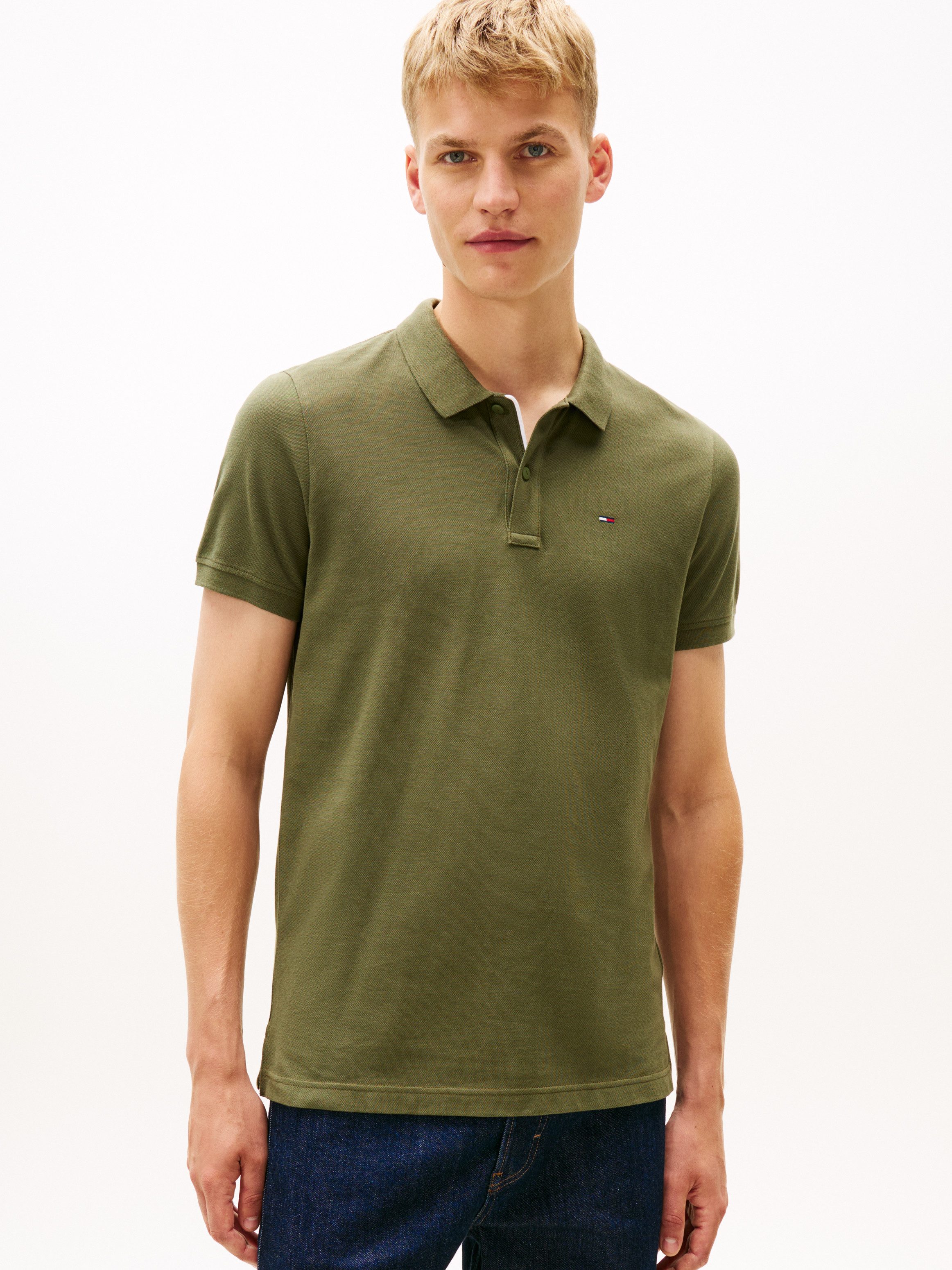 Tommy Jeans Poloshirt TJM SLIM PLACKET POLO EXT