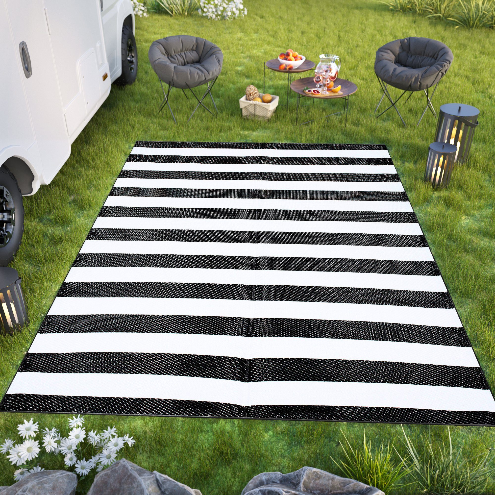 Tapiso Outdoorteppich IBIZA, rechteckig, Outdoor, Balkon, günstig online kaufen