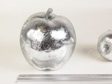 Kunstpflanze Apfel Blattsilber 14 cm Kunstobst von DPI, DPI, Höhe 15 cm
