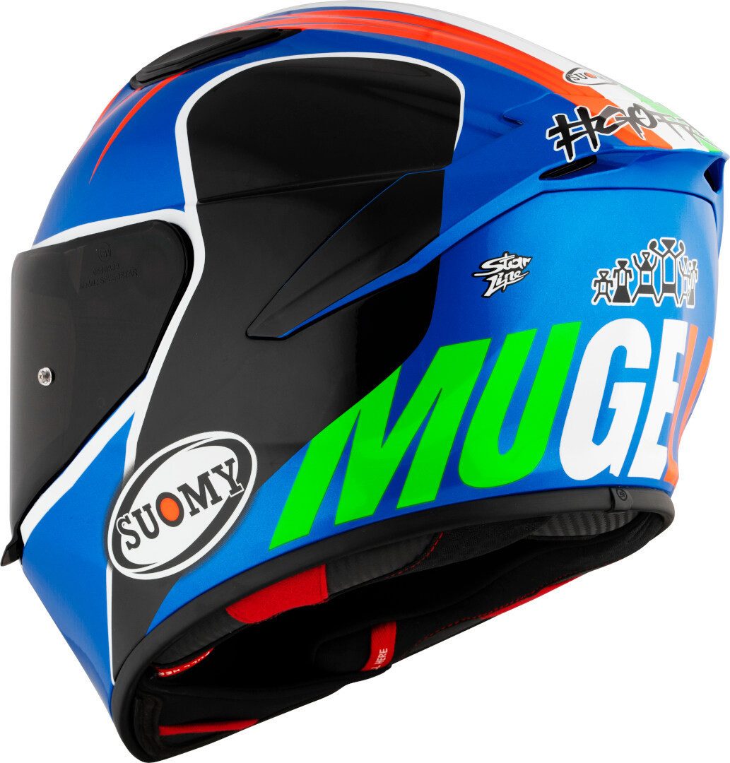 Suomy Motorradhelm Track-1 Pecco Mugello 2022 E06 Helm