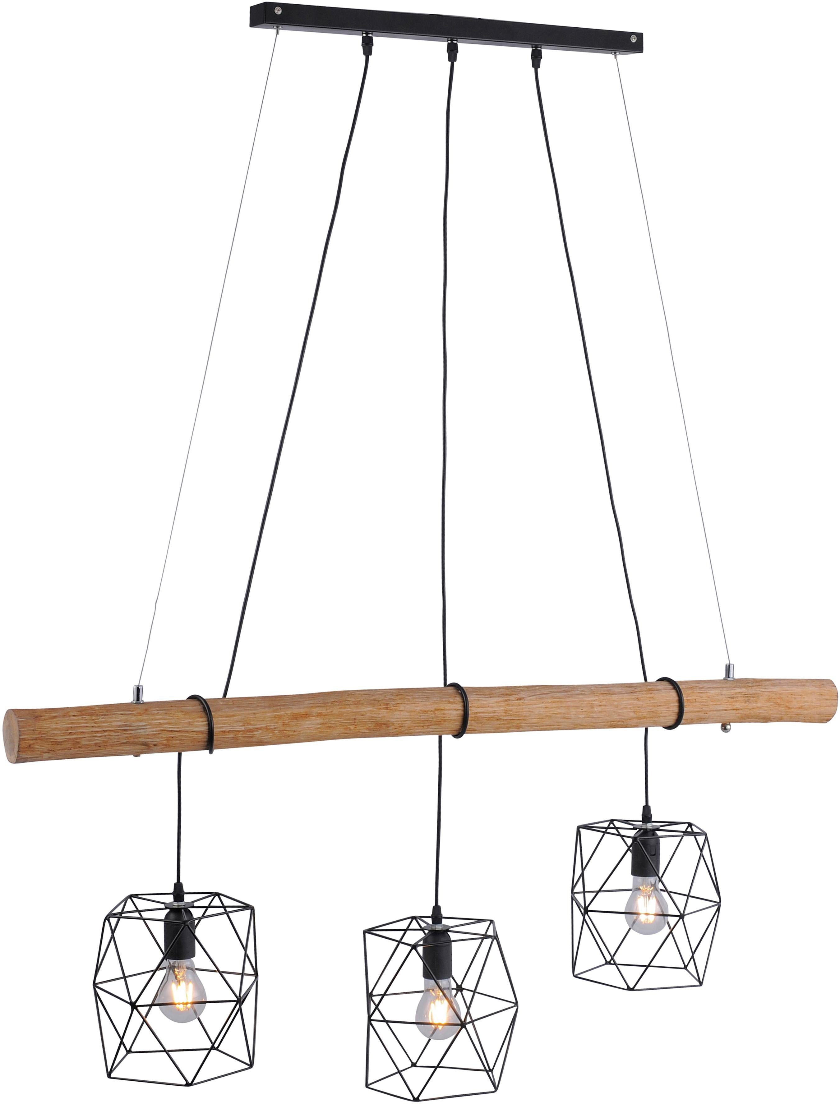 JUST LIGHT Pendelleuchte EDGAR, ohne Leuchtmittel, Hängeleuchte, Hängelampe günstig online kaufen