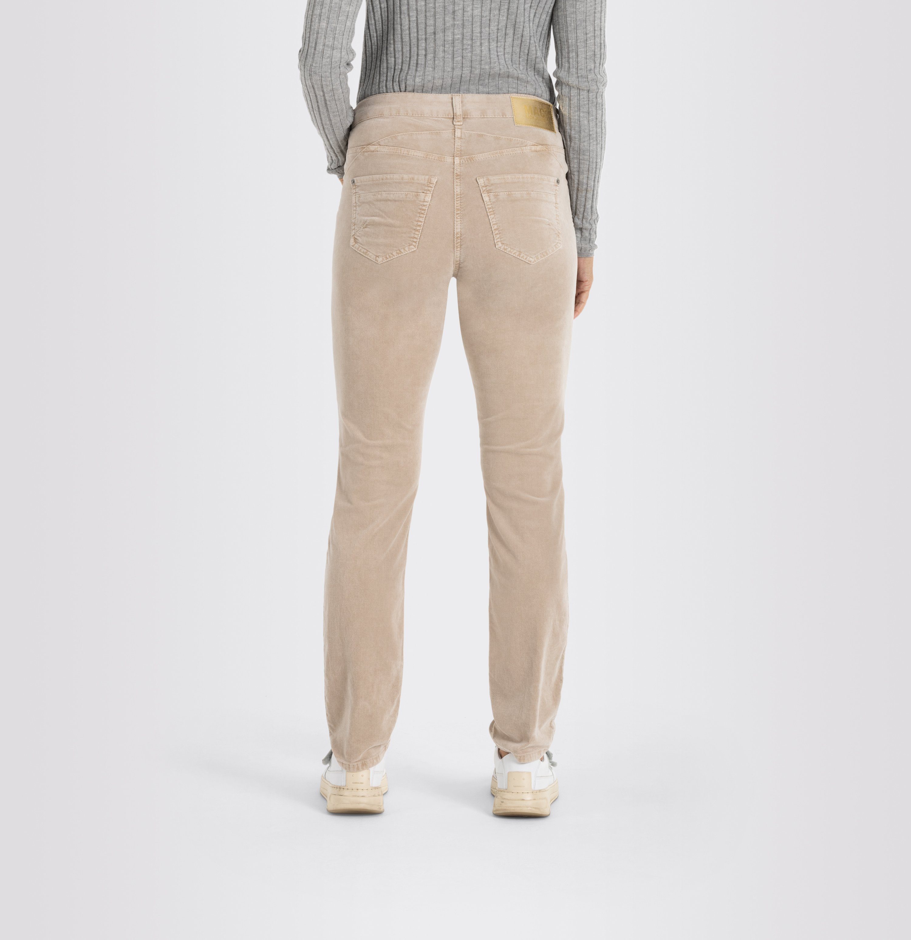 Cordhose Rich MAC Slim braun