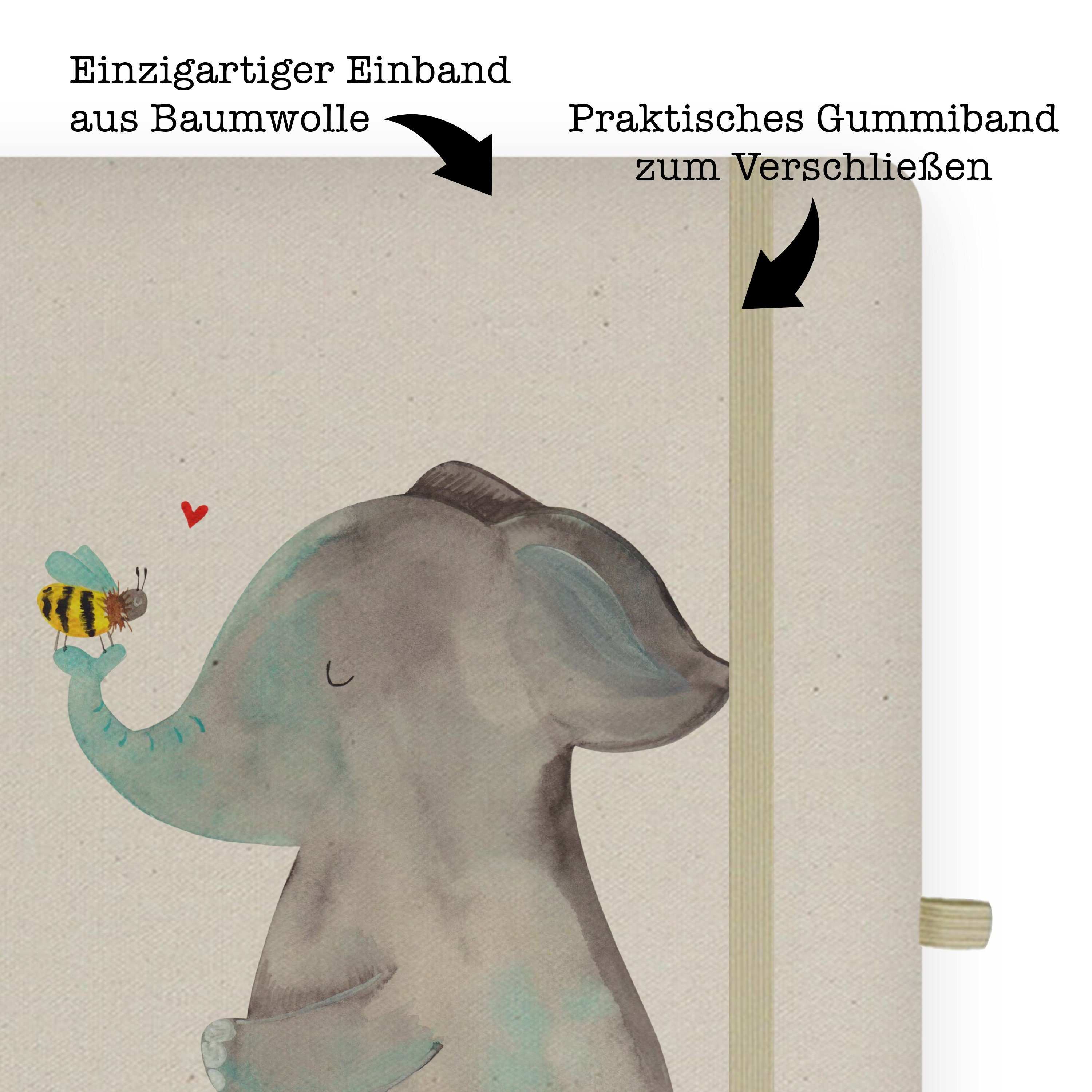 & Panda Mrs. & Notizheft, Transparent Elefant Mr. Mrs. Geschenk, - Panda L Mr. Biene Heiratsantrag, & Notizbuch -