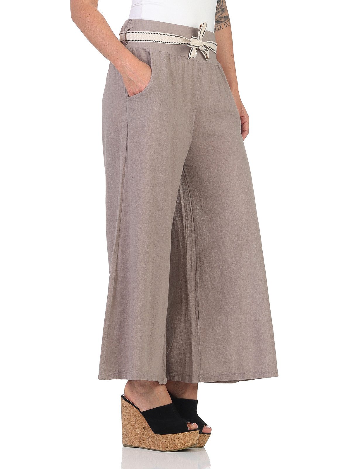 Mississhop Haremshose Vielseitige Boho-Chic Baumwollhose 100 günstig online kaufen