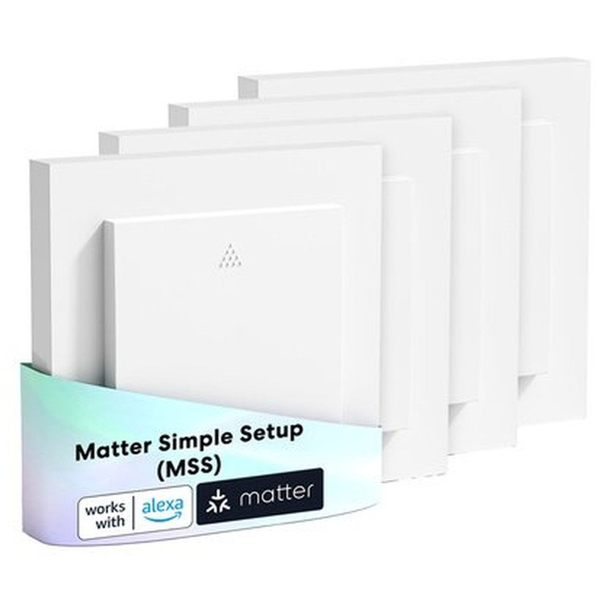 Meross MEROSS MRS105MA-EU Smart-WLAN-Rollladenschalter (Matter) (4er-Pack) Smart-Home-Zubehör