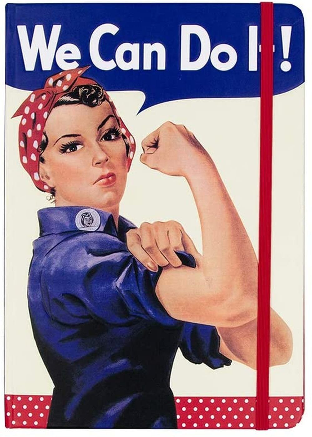 Nostalgic-Art Notizbuch Notizbuch - USA - We Can Do It - Dots