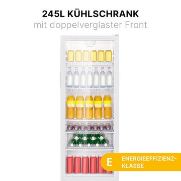 BOMANN Getränkekühlschrank KSG 7289, 143 cm hoch, 55 cm breit, mit 245/244L Nutzinhalt & Abtauautomatik
