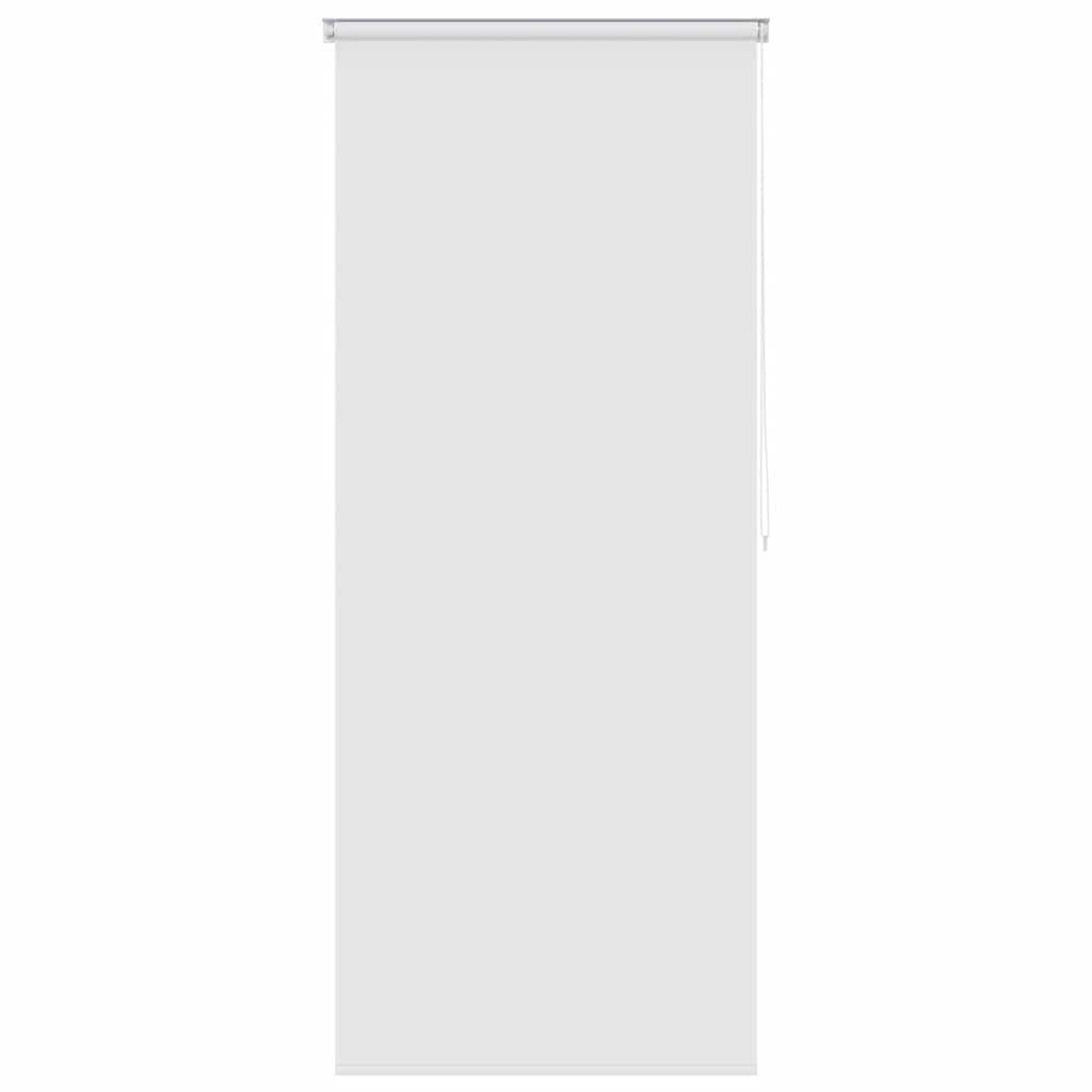 vidaXL Duschvorhang Duschrollo 100x240 cm Weiß Breite 100 cm