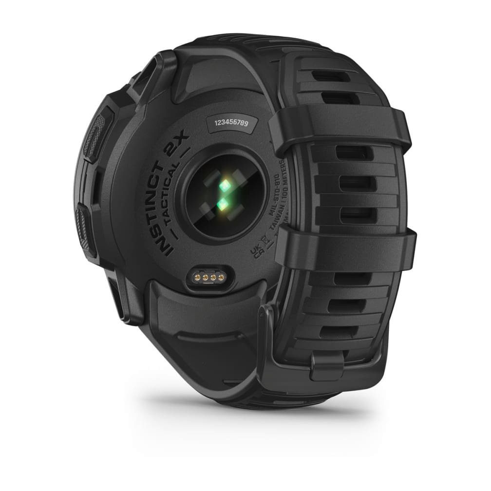 Garmin Instinct 2X Solar Tactical schwarz Proprietär) Zoll, Edition cm/1,1 Schwarz (2,8 Smartwatch 