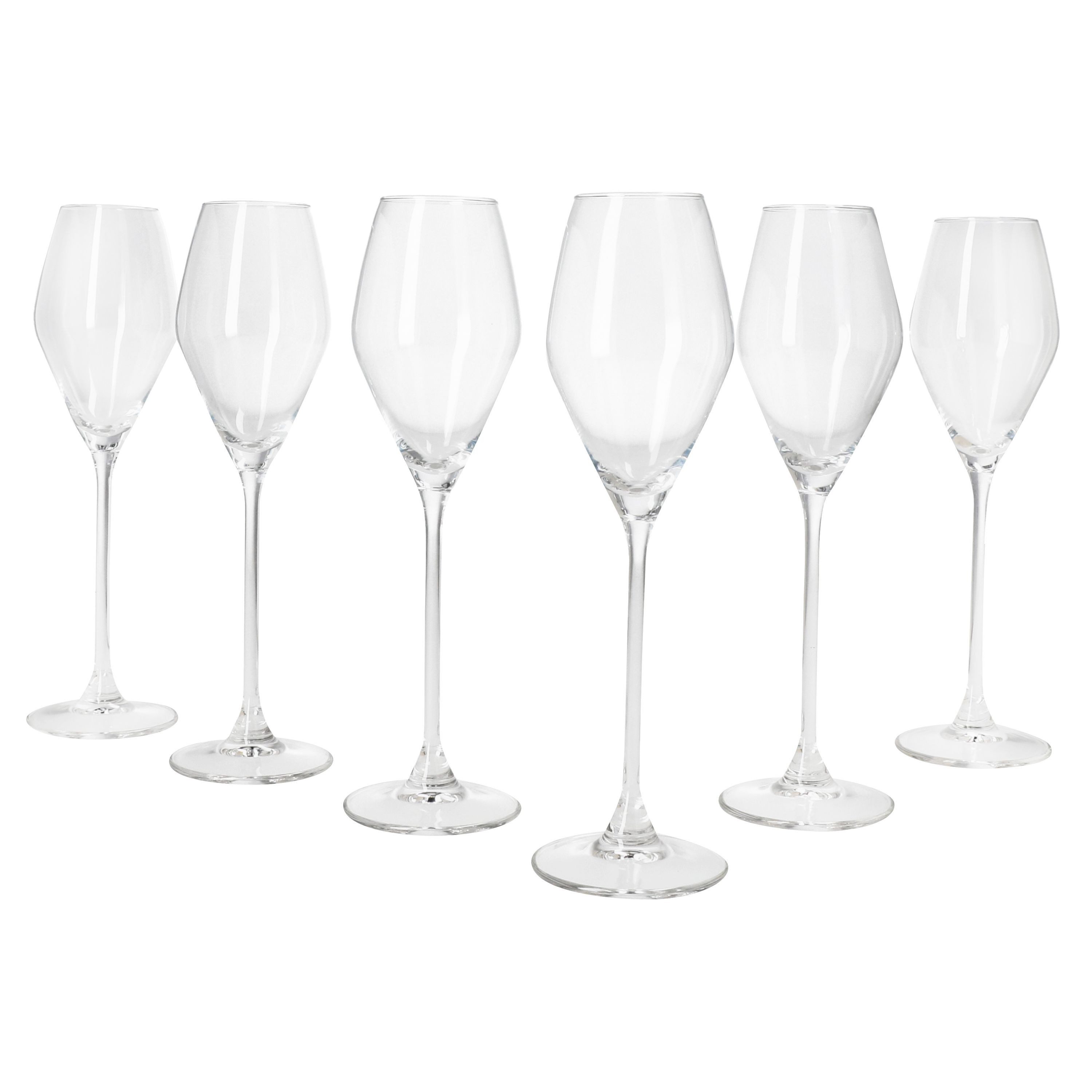 MamboCat Sektglas 6x Doyenne Sekt-Gläser Champagner-Glas Sektflöte Prosecco Party, Glas