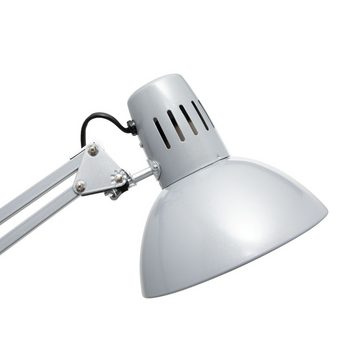 MAUL LED Schreibtischlampe Tischleuchte MAULstudy Klemme, exkl. Leuchtmittel E27, 9,5 Watt LED-Leuchtmittel, Verstellbarer Arm
