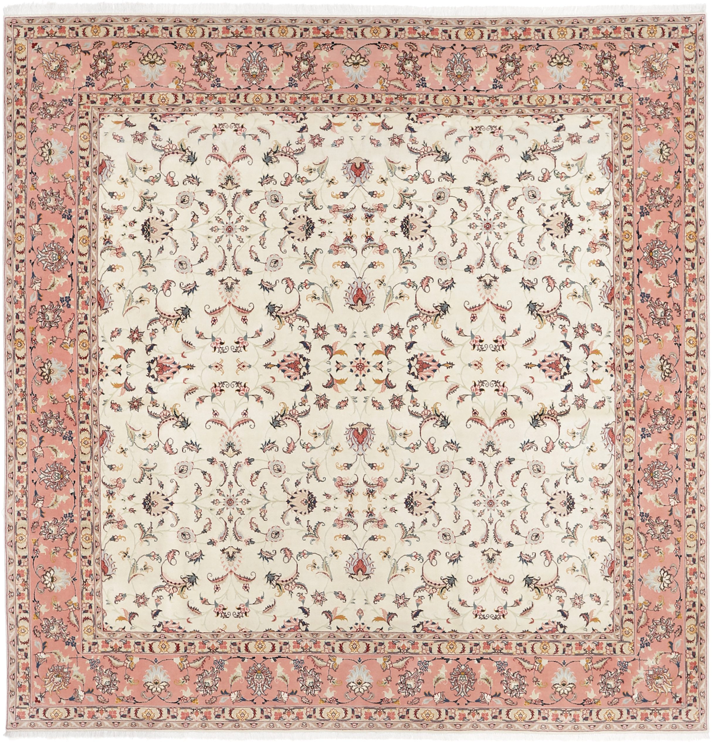 Carpet Avenue Teppich Tabriz 50 Raj 260x255, Quadrat, Höhe: 8 mm