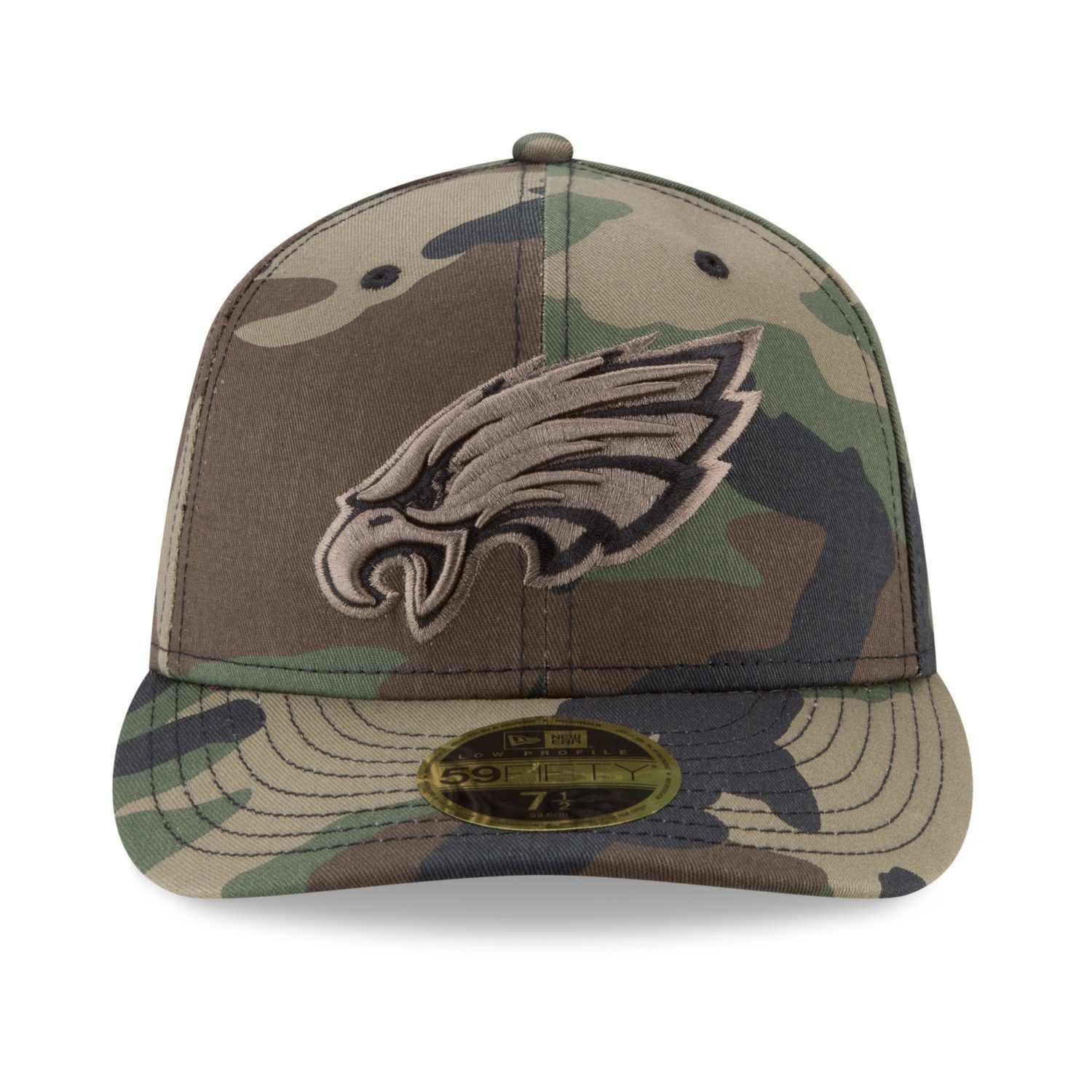 New Era Fitted Low NFL Profile woodland 59Fifty Cap Philadelphia Teams Eagles
