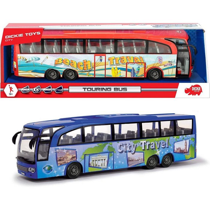Dickie Toys Spielzeug-LKW 203745005 Touring Bus 2-sort.