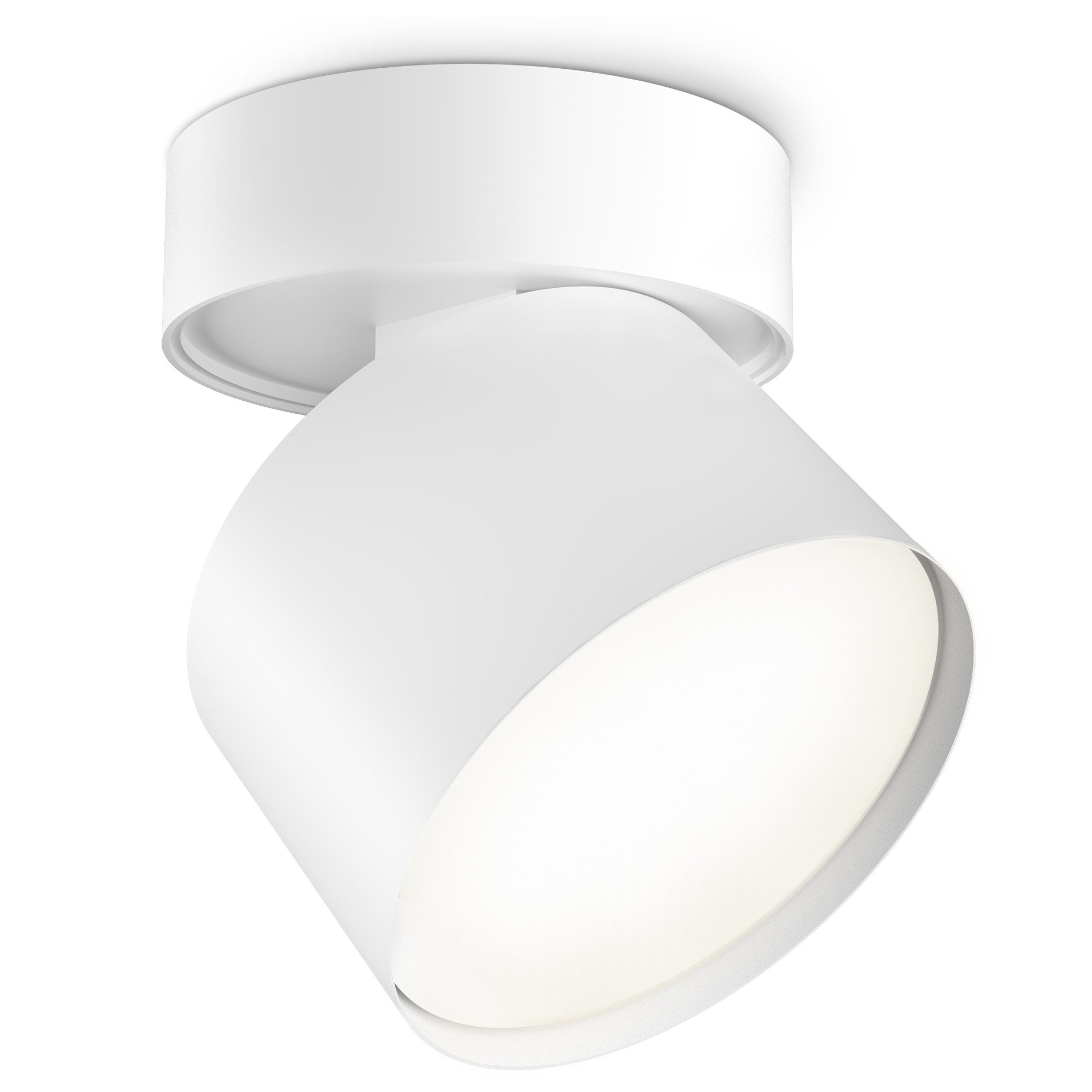 SSC-LUXon LED Aufbaustrahler Deckenlampe SAMU weiß schwenkbar mit GX53 LED günstig online kaufen