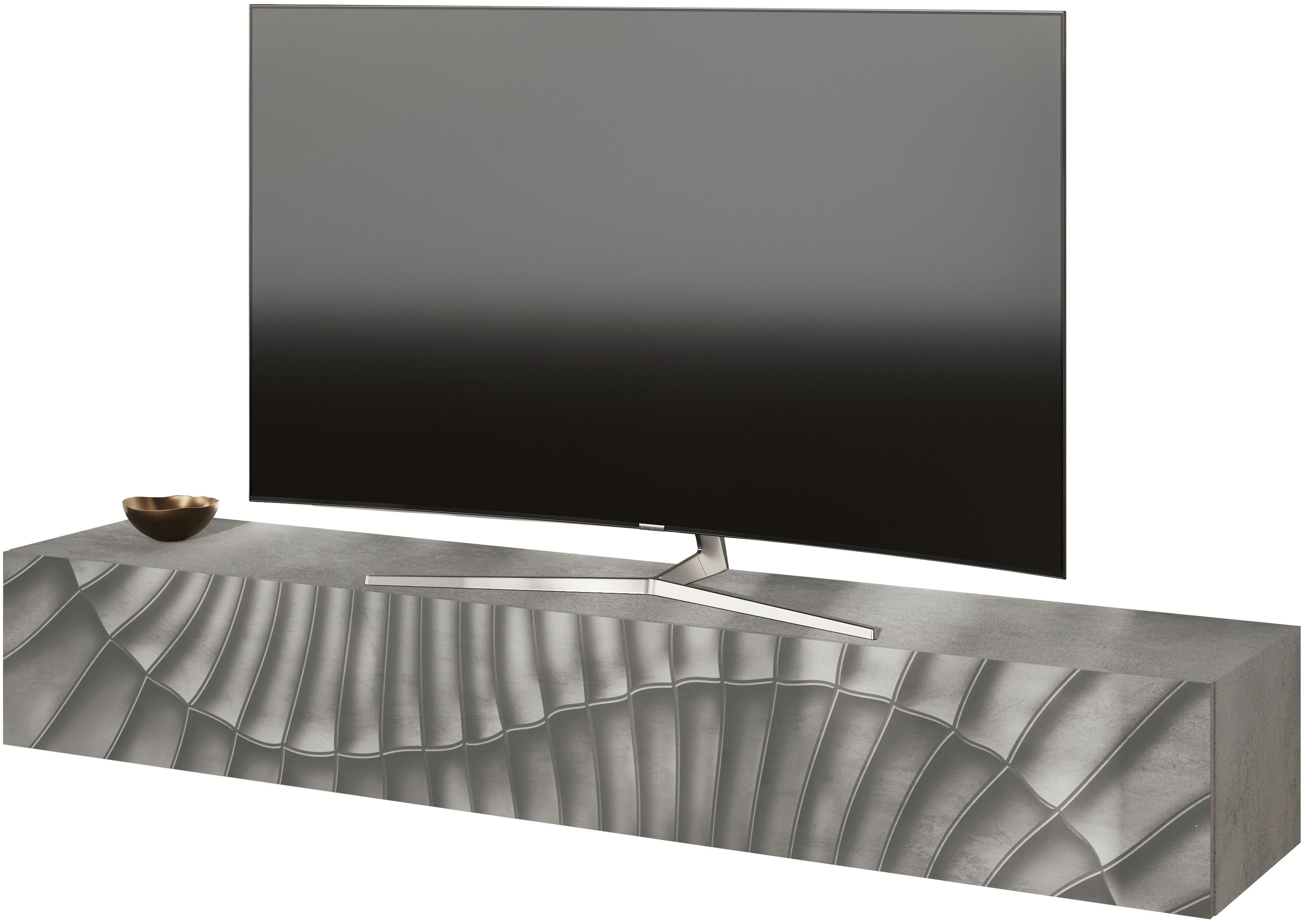 INOSIGN TV-Board Snake, Schwebe-Lowboard, TV-Schrank, Media-Board, Breite 1 günstig online kaufen