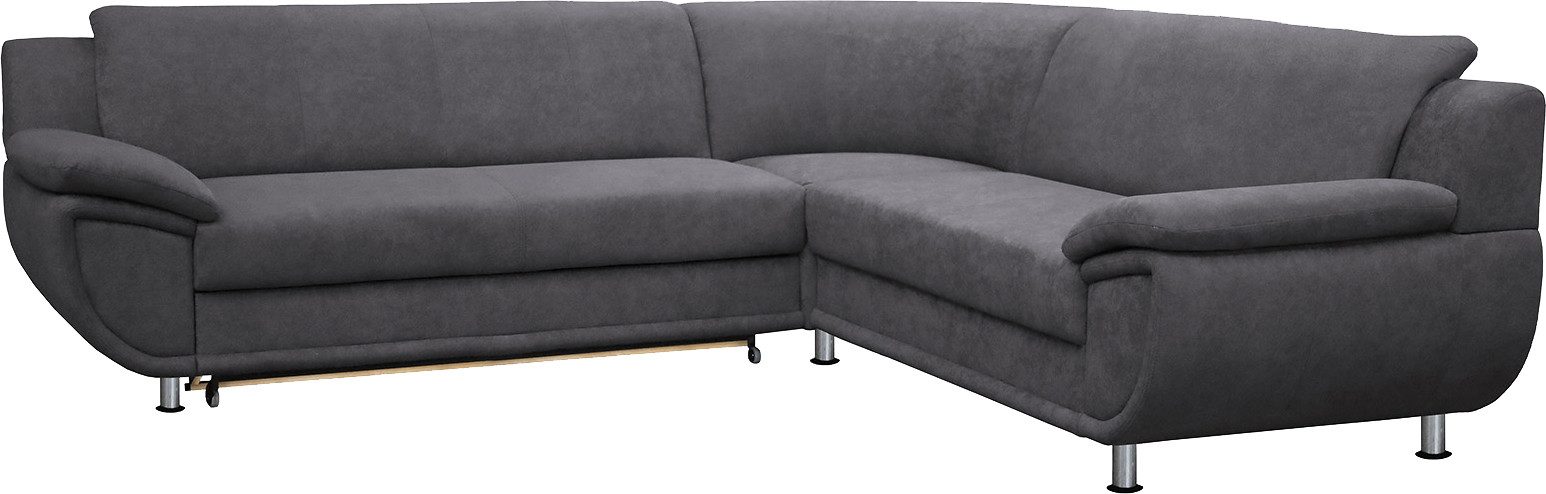 TRENDMANUFAKTUR Ecksofa Rondo wahlweise mit Schlaffunktion, bequeme Armlehn günstig online kaufen