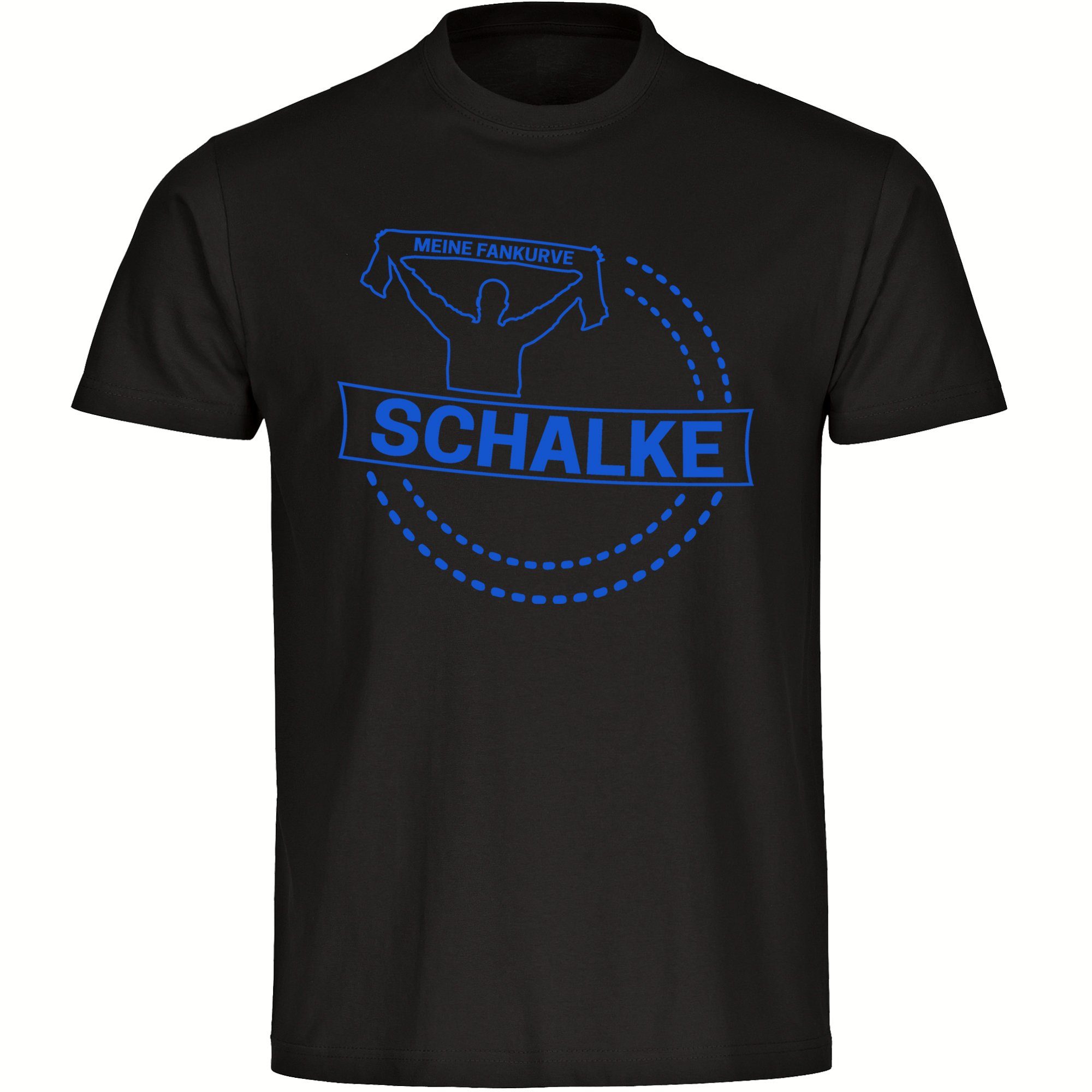 T-Shirt Herren Schalke - Meine Fankurve - Männer