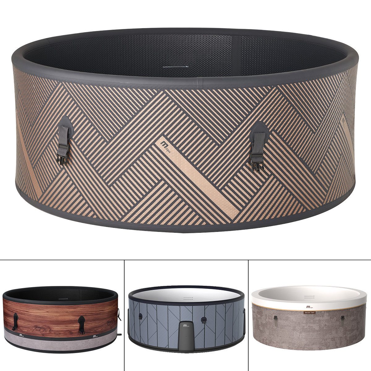 BRAST Whirlpool MSpa Verto-Serie, 5 Modelle, In- Outdoor Pool, Winterfest, günstig online kaufen