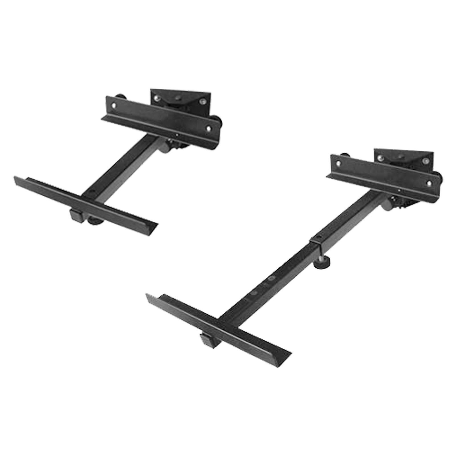 Drall Instruments Lautsprecher-Wandhalterung BH2B, (2-tlg., Lautsprecher-Boxenhalterung für die Wandmontage, Auflage verstellbar von 19 cm bis 30 cm, 15 kg belastbar)