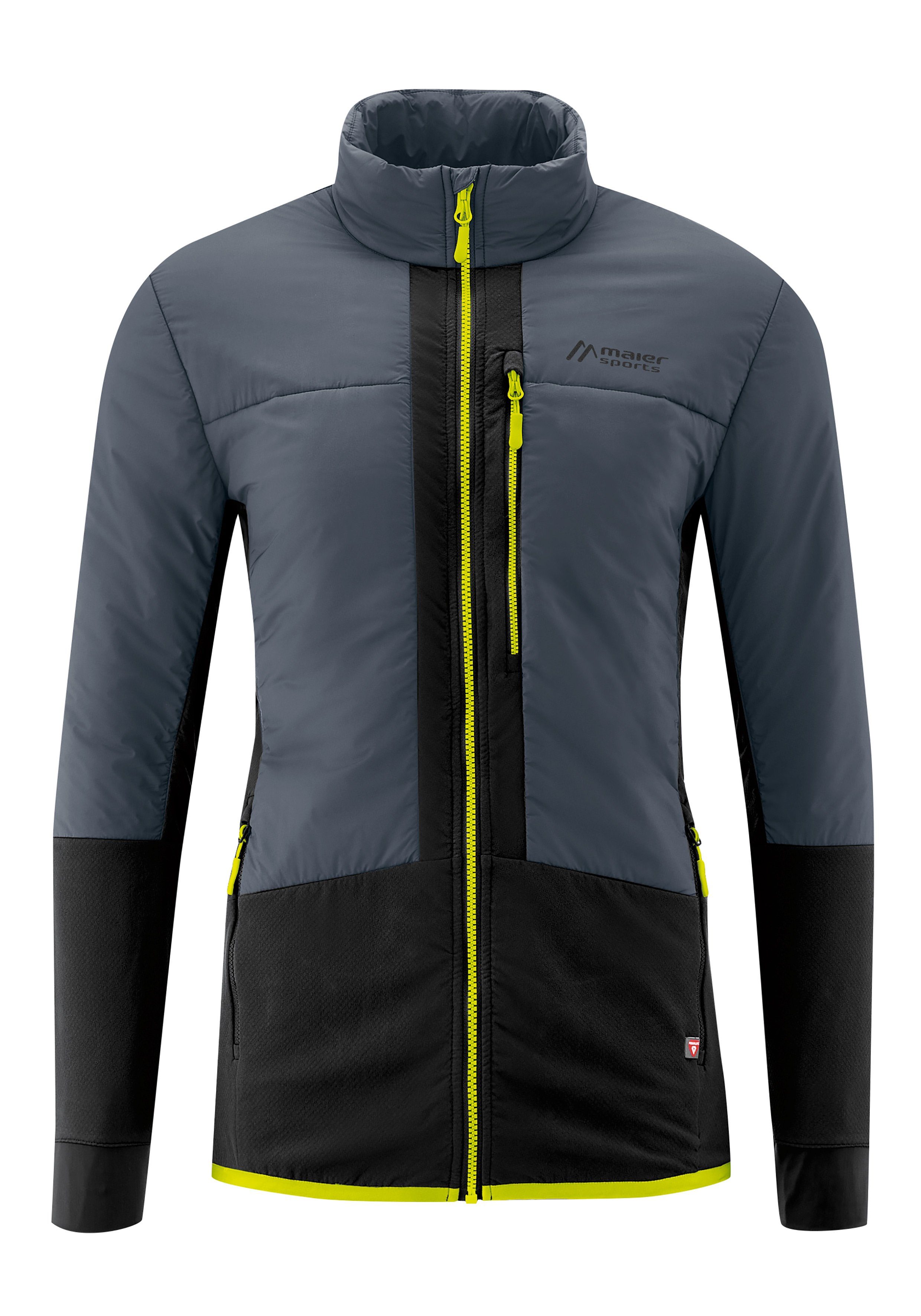 Maier Sports Outdoorjacke Evenes PL Innovative und Jacke warm hält winddichte Wattierung den für M Körper Herren, atmungsaktive PrimaLoftÂ® schön