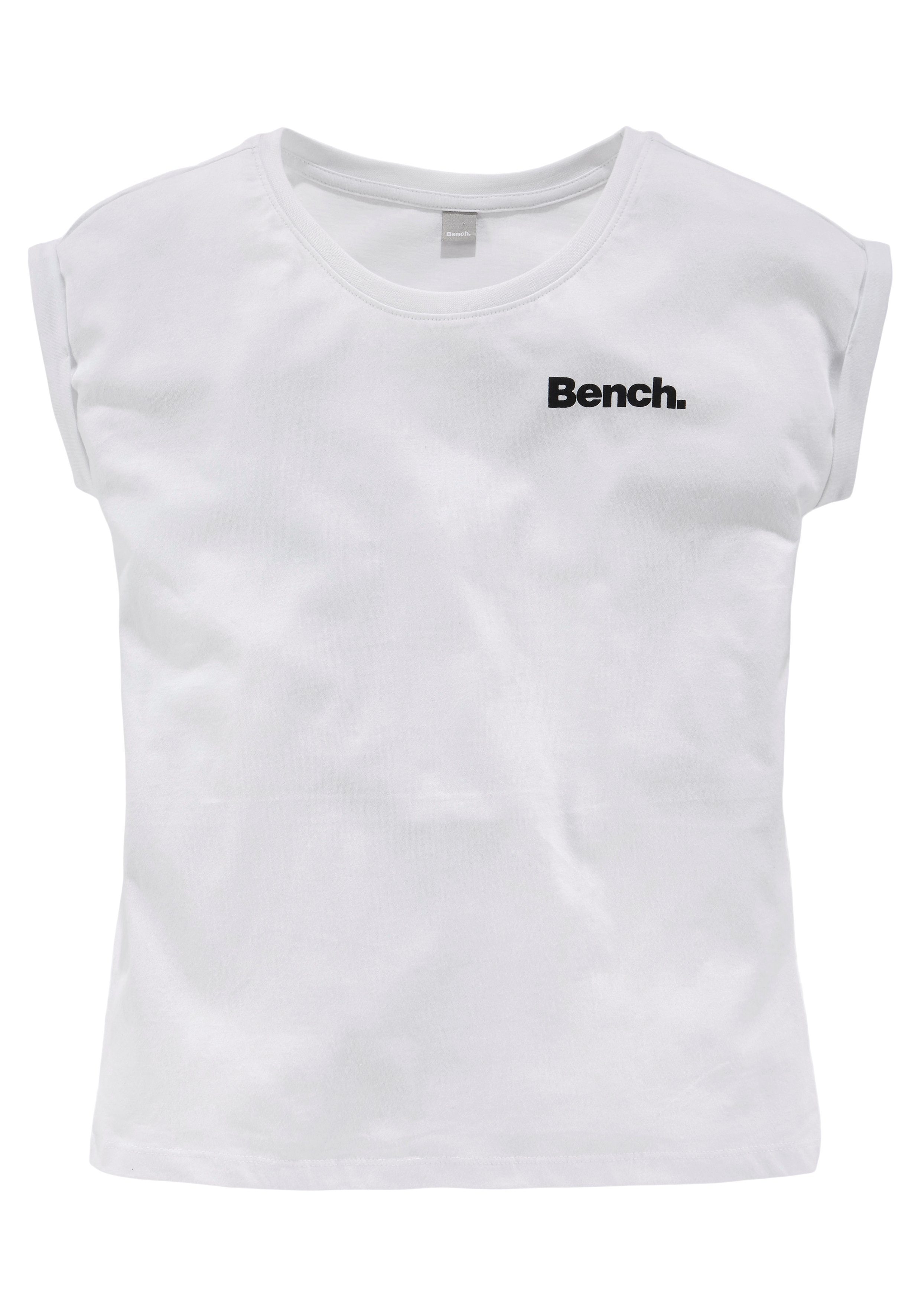 mit T-Shirt Fotodruck Bench.