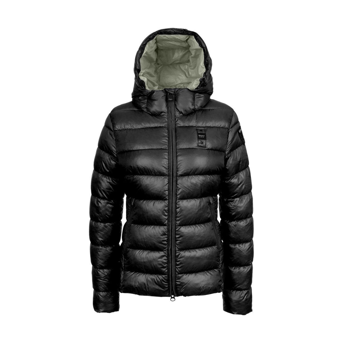 Blauer Steppjacke Caroll Damen (1-St) Winterjacke, Übergangsjacke, Windjacke, Outdoorjacke, Mantel