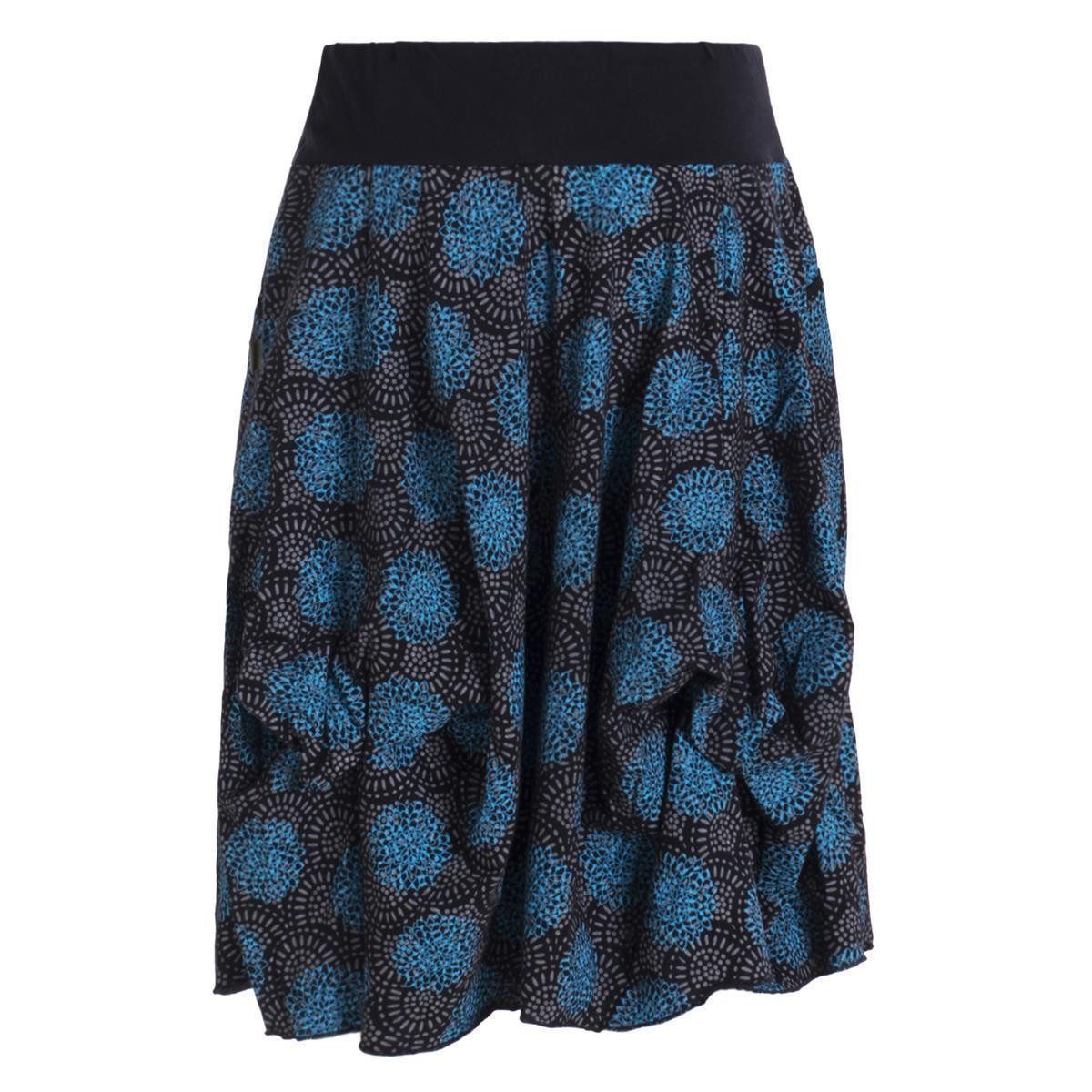 Vishes Jerseyrock Damen Ballon-Rock Knielang Pump-Rock günstig online kaufen