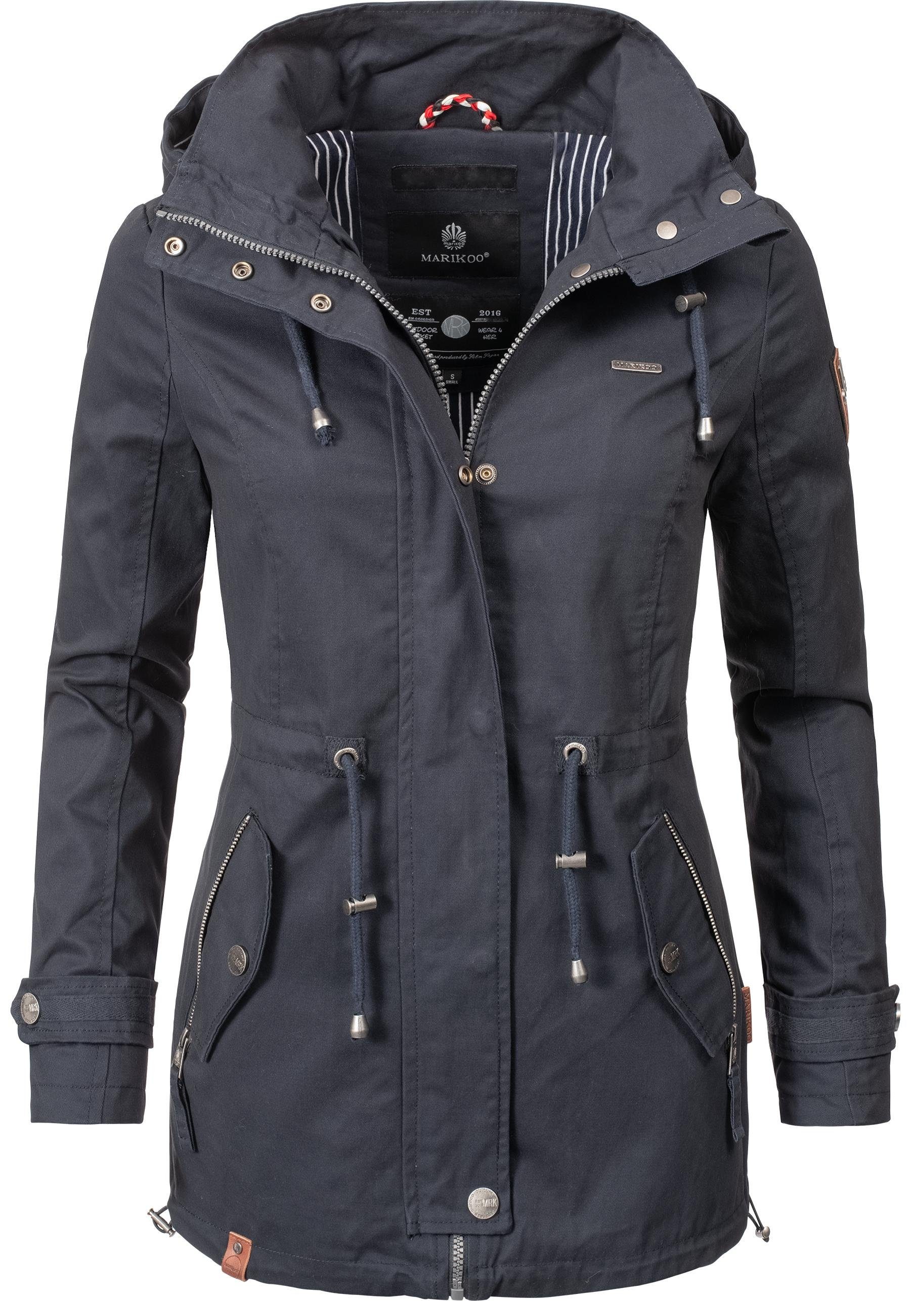 Marikoo Outdoorjacke Nyokoo modische Baumwoll Übergangsjacke günstig online kaufen