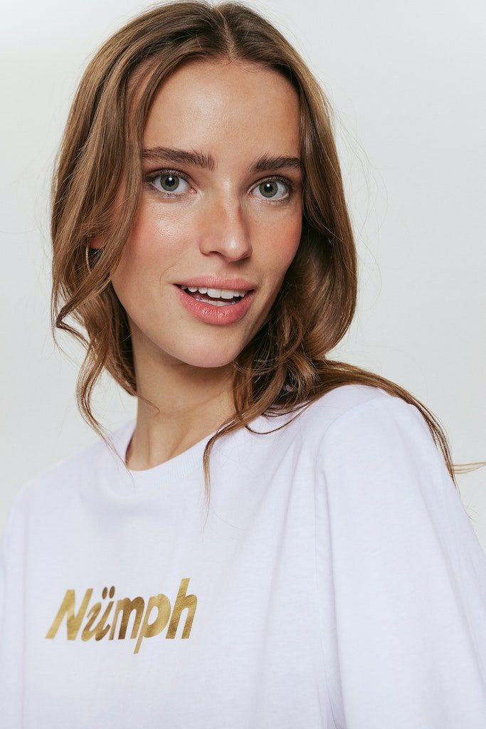 nümph Rundhalsshirt Rundhals T-Shirt für Damen (1-tlg., keine Angabe)