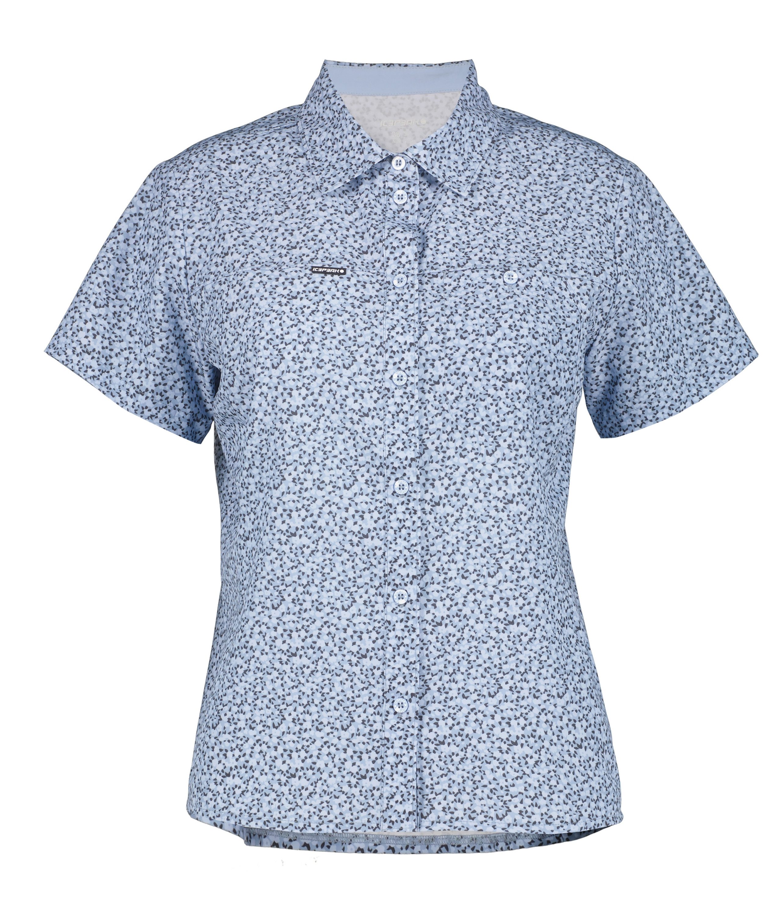 Icepeak Outdoorbluse Bovina Damen Bluse blue flower