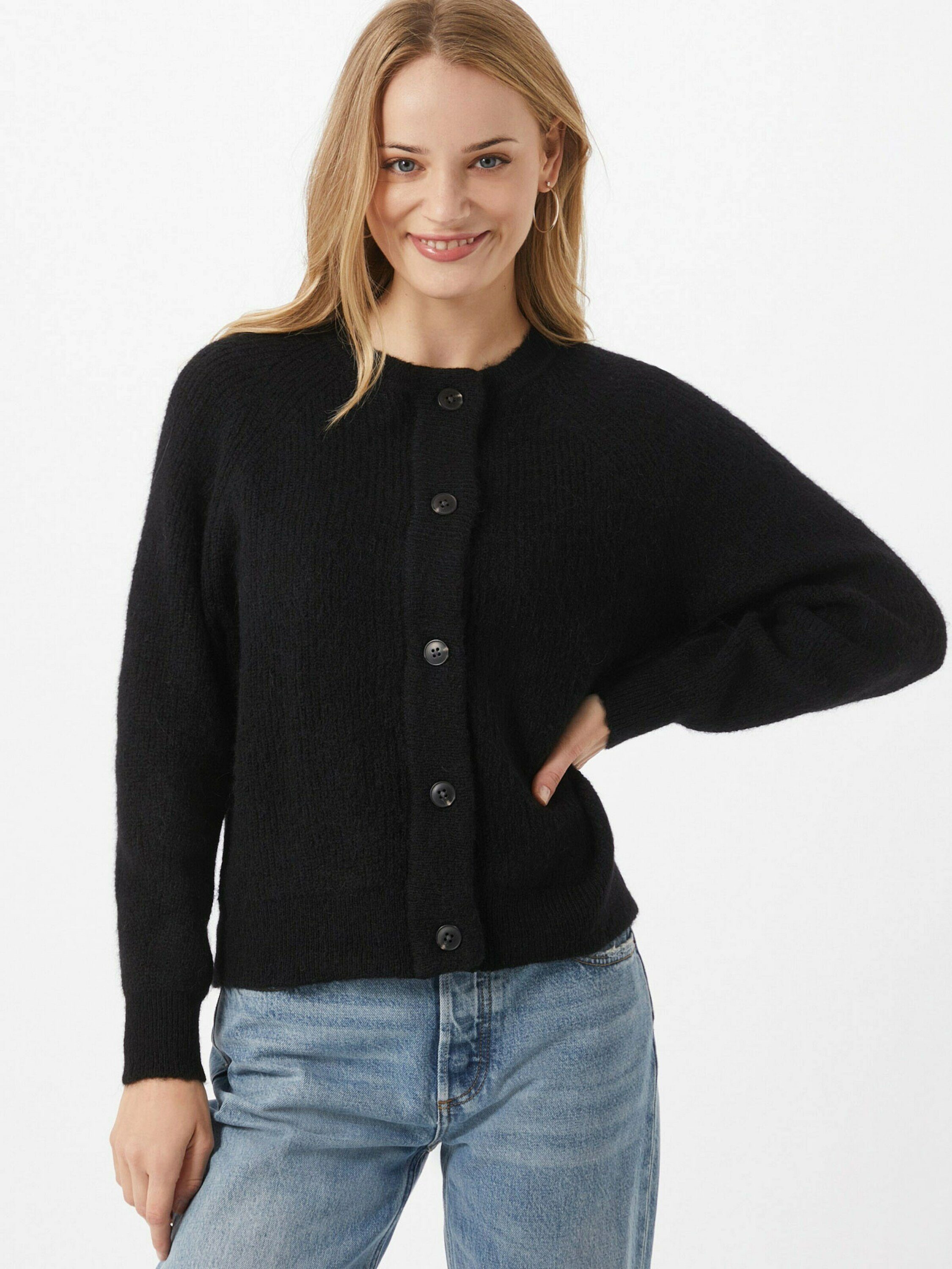 Selected Strickjacke Lulu (1-tlg) Plain/ohne Details günstig online kaufen