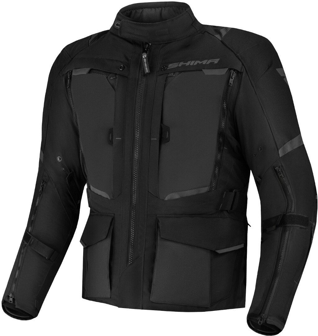 SHIMA Herren Motorradjacke STR 2.0 In Fluo, Größe 50 – Mit DuoLayer Protection & Belüftung