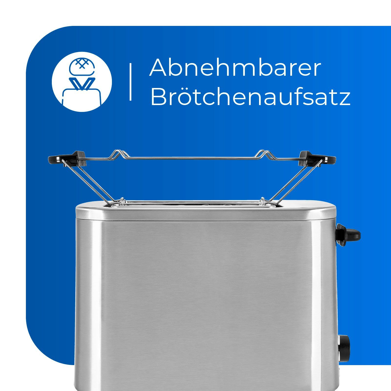 exquisit Toaster TA 6119 isw, 800 W